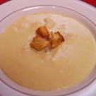 Shrimp Bisque with Homemade Croutons