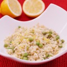 Lemon Rice With Peas