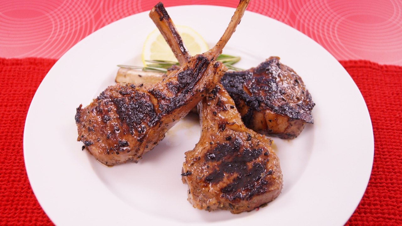Grilled Lamb Chops  Dishin' With Di - Cooking Show *Recipes & Cooking  Videos*