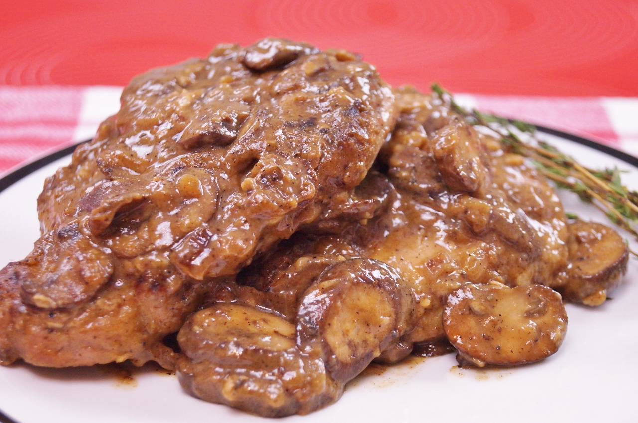 Paula deen smothered pork chops