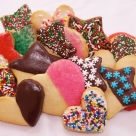 Decorated Shortbread Cookies
